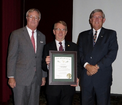 Walter Siegenthaler Receives Long Leaf Pine Award